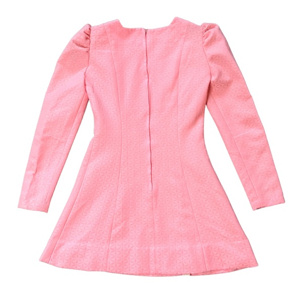 Vintage 70’s Pink Lace Mini Dress - Picture 3 of 3